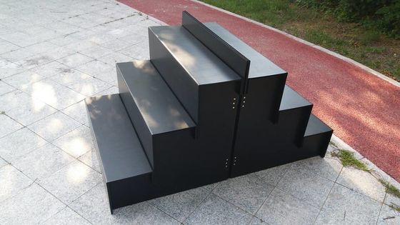 폴리프로필렌 꽃 전시 입지는 3 단계 꽃 디스플레이 유닛을 코르프루테