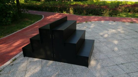 폴리프로필렌 꽃 전시 입지는 3 단계 꽃 디스플레이 유닛을 코르프루테