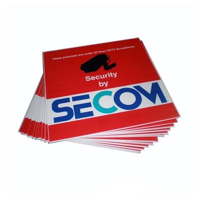 Corflute Sign Long Lasting Corrugated Plastic Signage Option Ideal for Outdoor Exhibitions Campaigns Construction Sites and Activities