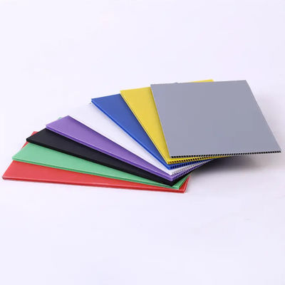 PP 홀 로프 시트 내구성 재활용 가능한 플라스틱 패널 포장 운송 광고 표지판 및 농업 심기 트레이에 이상적입니다